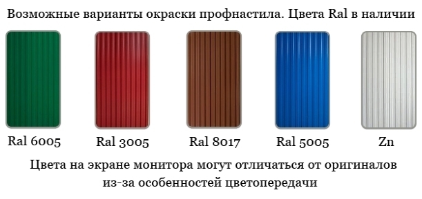 Заборы из профлиста. Альянсстрой40. Заборы из профлиста. Альянсстрой40.